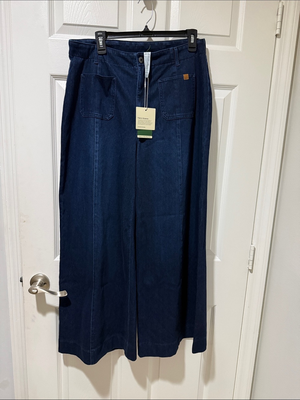 HALARA Men's Corduroy Wide-Leg Pants in Dark Blue
